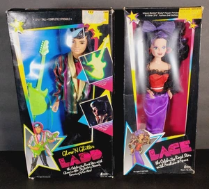 RARO DOS NUEVOS 1987 CREATA ENCAJE Celebrity Rock Star Muñecas Niño #1686 y Niña #1681 - Imagen 1 de 17