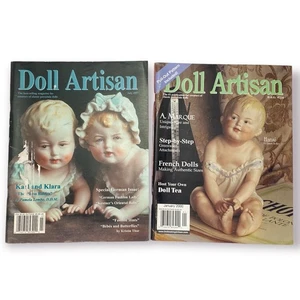 Doll ArtisanMagazine, Lot of 2 July 1997, Jan 2000 - Piano Babies, Kester’s Baby - Picture 1 of 1