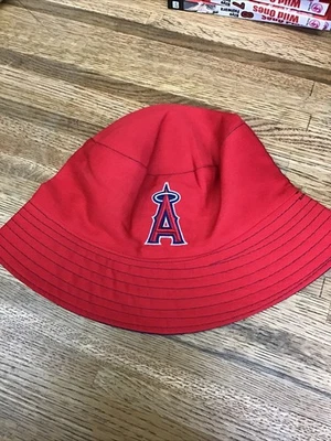 Los Angeles LA Angels Stadium Yakult  Exclusive Reversible Bucket Hat Cap - Image 1 of 4
