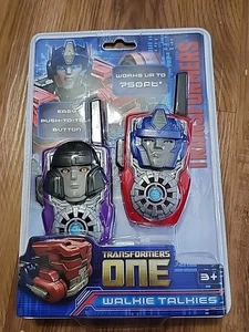 Transformers One Walkie Talkies Extended Range New Sealed - Bild 1 von 2