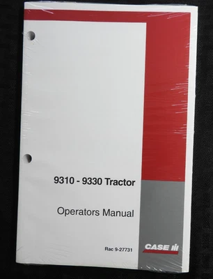 1996-1999 Genuine CASE IH Steiger 9310 9330 Tractor Operators Manual SEALED! - Image 1 of 2