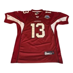 Maglia Kurt Warner #13 Arizona Cardinals Super Bowl 43 Reebok NFL Uomo 50 (M-L) - Foto 1 di 17