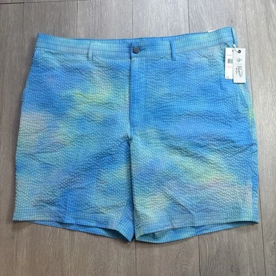 Pantalones Cortos Para Hombre Penguin Sear Sucker Talla 40 Azul Verano Elastizados Comodidad Nuevos 8” Foto 1 de 4