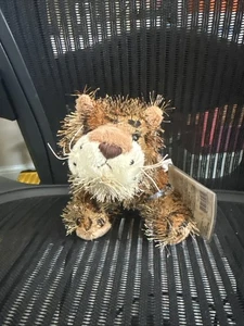 Ganz Webkinz Lil Kinz Brown Spotted Leopard Stuffed Animal HS031 - Picture 1 of 4
