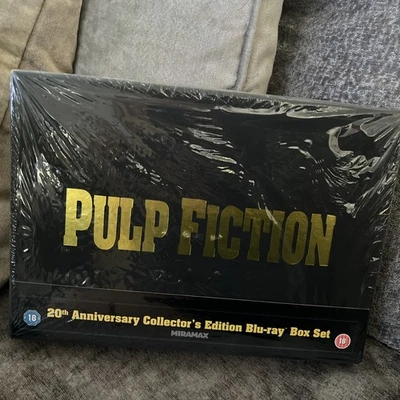 Pulp Fiction 20th Anniversary Collector's Ediiton Box Set Blu Ray NEW & SEALED - Image 1 of 4