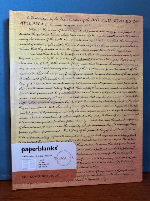 Declaration of Independence Ultra Lined Softcover Journal - Image 1 of 1