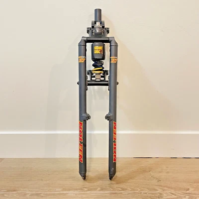 Vintage Noleen Cross Link ELT Elite Fork 1 1/8 x 9.25" K2 Smart Shock Girvin - Image 1 of 4