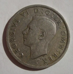 1951 Georg VI Half Crown - Bild 1 von 2