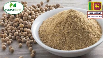 Ceylon White Pepper Powder 100% Organic Natural High Premium Quality P&P Free - Image 1 of 4