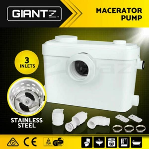 600W Macerator Sewerage Pump 270L/min automatic flushing Toilet Disposal Water - Picture 1 of 6