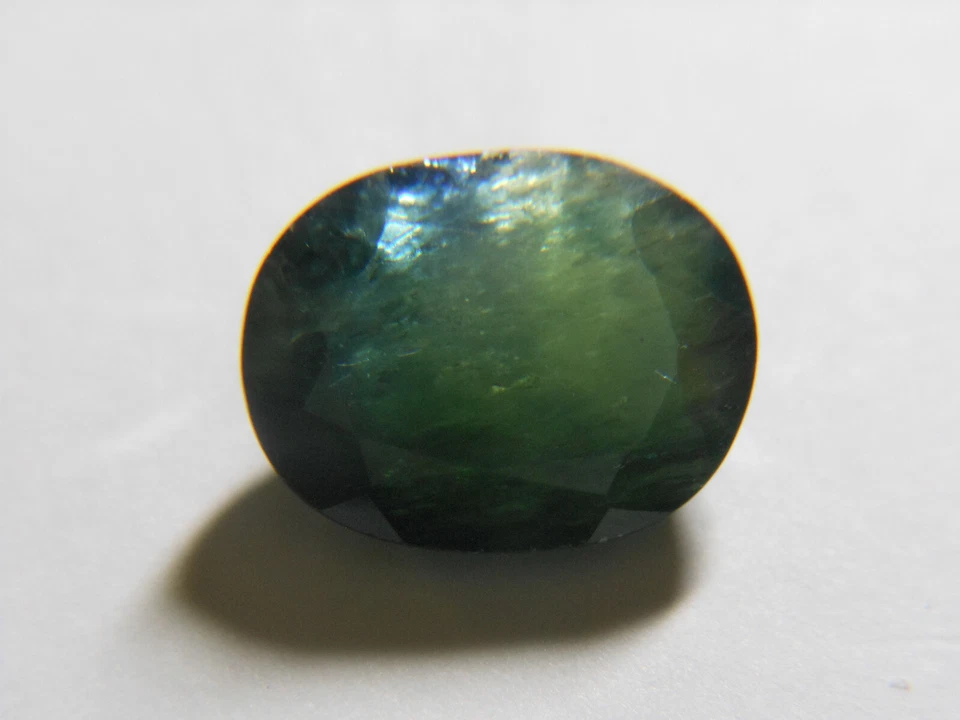 Sapphire Angolan, Large Rare, 12.04 ct, Oval Cut, 20 year USA Vendor - Image 1 of 4