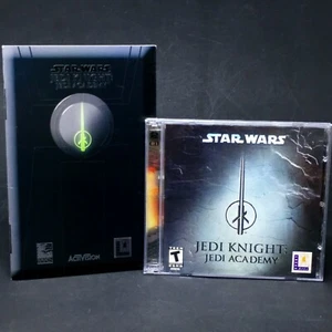 Star Wars Jedi Ritter Jedi Academy Lucas Arts PC CD-Rom 2 Discs 2003 - Bild 1 von 2