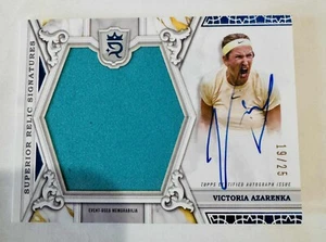 Victoria Azarenka 2024 Topps Royalty Event Used Relic Autograph Auto /25 - Picture 1 of 1