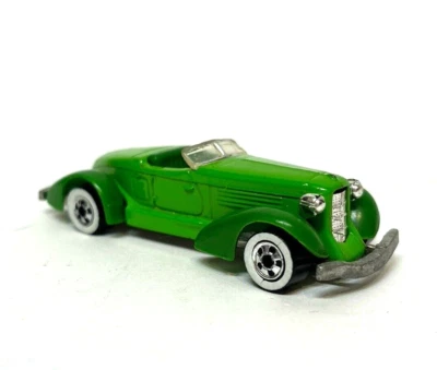 Hot Wheels Auburn 852 1986 coche fundido a presión verde 2 tonos 1978 Malasia #2527 Foto 1 de 4