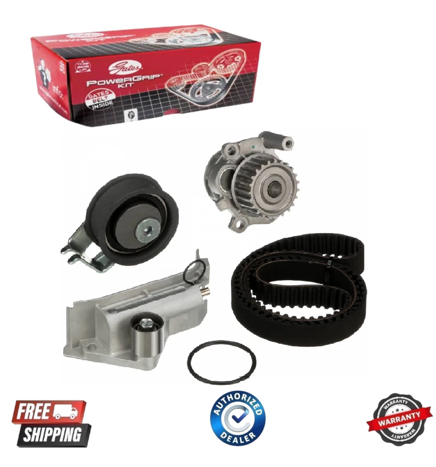 Kit de correa de distribución del motor con puertas de bomba de agua TCKWP306BM para Audi, Volkswagen Foto 1 de 1