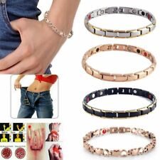 Magnetic Bracelet Therapy Weight Loss Arthritis Health Pain Relief Women Gift