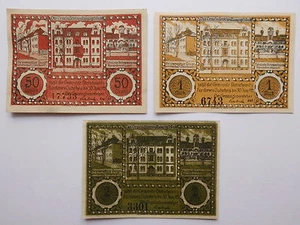 Notgeld Gemeinde Bielschowitz Oberschl./ 0.50/1/2 Mark vom 12.Aug.1914 #GB005 - Bild 1 von 4