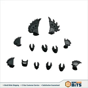 Goliath Stimmers Forge-born Head Hair Bits - Necromunda 40k (READ) - Picture 1 of 1