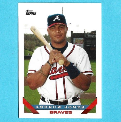 2006 Topps Wal-Mart Blaster Insert Andruw Jones #WM26 Braves - Image 1 of 1