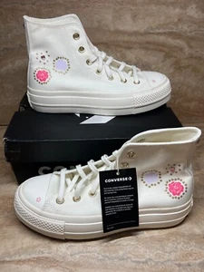 Converse Women's Chuck Taylor All Star Modern Lift Hi Platform Shoes Size 7 - Picture 1 of 5