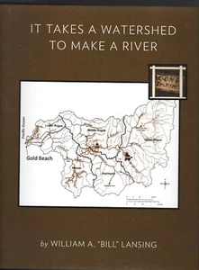 Set of 2 RIVER TO MAKE A FISH, WATERSHED TO MAKE A RIVER William "Bill" Lansing - Picture 1 of 2