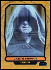 2013 Topps Star Wars Galactic Files 2 "BLUE FOIL" #381..DARTH SIDIOUS..#044/350
