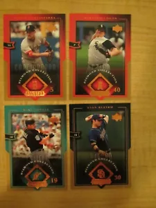 2004 Upper Deck Diamond Collection Baseball All Star Lineup Lot of 4 - Picture 1 of 2