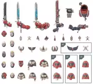 Blood Angels Upgrades 2024 Warhammer 40k Neu im Rahmen - Bild 1 von 2