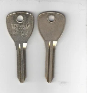 1 VINTAGE NOS UNCUT KEY BLANK MAZDA TAYLOR X27 - Picture 1 of 1
