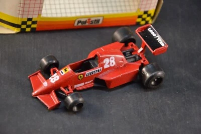 FERRARI 126 C3 POLISTIL VINTAGE SCALA 1/55 SERIE RN DIE CAST MODELLINO VINTAGE - Immagine 1 di 3