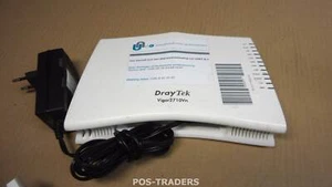 Routeur ADSL Draytek Vigor 2710Vn WiFi 10/100 sans fil 300 Mbit/s MIMO 802.11n + bloc d'alimentation - Photo 1/4
