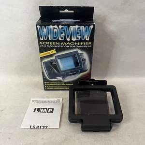 LMP Gamester Gamegear Wide view Screen Magnifier Attachment Retro Gaming Vintage - Picture 1 of 3