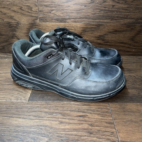 Scarpe da corsa New Balance uomo 813 MW813BK nere sneakers taglia 12 2E