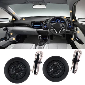 2pcs Mini Dome Tweeter Speaker Loudspeaker Audio Sound Speaker for Audio System - Picture 1 of 12