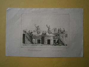 Impresión 1838 DANZA DE MUJERES GEORGIANAS, CÁUCASO, #11 - Imagen 1 de 1