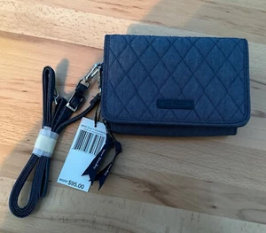 Vera Bradley Factory Style 3 In 1 Crossbody Moonlight Navy Denim New With Tags - Picture 1 of 1