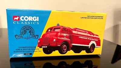 Vintage CORGI CLASSICS #19201 Cambridgeshire Fire & Rescue Service Bedford S - Image 1 of 4