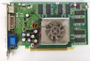 Scheda video interna usata Leadtek WinFast LR2A22 NVIDIA 6600 256MB PCI Express - Imagen 1 de 2