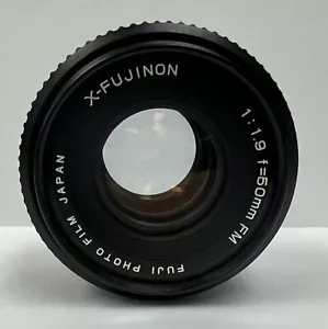 FUJIFILM X-FUJINON 50mm f/1.9 FM Lens for FUJICA X-Mount * READ * - Picture 1 of 5