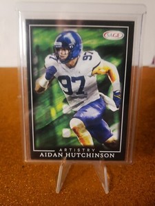 Aidan Hutchinson 2022 Black Sage Artistry Rookie Card #2