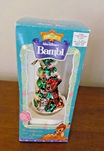 Disney Classics Bambi Vetro Stile Europeo Il Miglior Ornamento di Babbo Natale - Foto 1 di 3