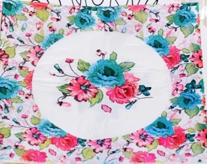 4 Paper Napkins for Decoupage / Tea Parties - Cabbage Roses - Foto 1 di 5