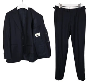 Traje SUITSUPPLY Havana Peak Jetted Slim Ferrara Soho para hombre Reino Unido 38L / Reino Unido 40L 3 en 1 - Imagen 1 de 21