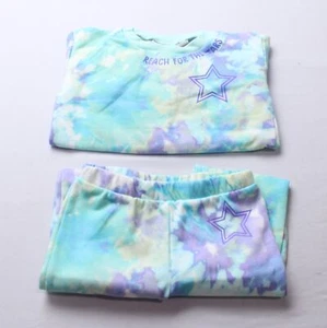 The Children's Place Toddler Girl Tie Dye Star Fleece Set MH7 Multicolor Size 4T - Picture 1 of 8