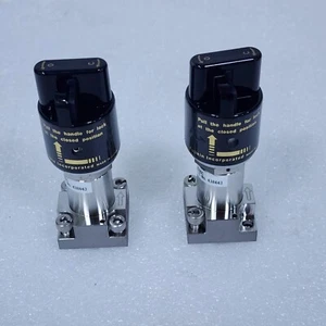 FUJIKIN FUNSDL-21GT-6.35UGC, 438443, 316L-P VALVE LOT OF 2 FREE SHIP - Picture 1 of 7