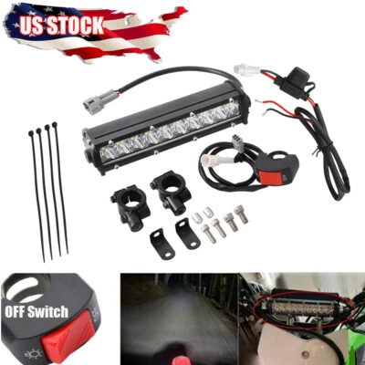 For Honda CRF230F CRF250F CRF110F/450X/450 LED Headlight Light Bar Kit Dirt Bike - Image 1 of 4