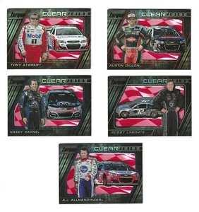 2016 Torque CLEAR VISION RED PARALLEL #20 AJ Allmendinger #17/49! ONE CARD ONLY! - Picture 1 of 1