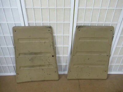73-79 Chevy Blazer GMC Jimmy K5 TAN Left & Right Bucket Seat High Back Cover SET - Image 1 of 4