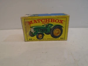 Matchbox 50 John Deere Tractor Box - Picture 1 of 6