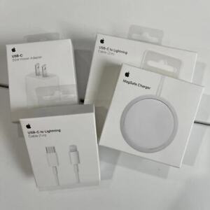 New Genuine Apple 20W USB-C Power Adapter Cable for iPhone 13/12/11 Pro Max iPad